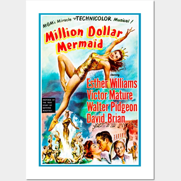 Million Dollar Mermaid Wall Art by Scum & Villainy